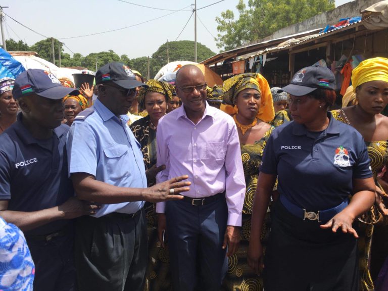Aspiring Mayoral Candidate Rehabilitates SereKunda Market Canopy