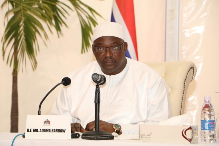 President Barrow Speaks To The Fatu Network