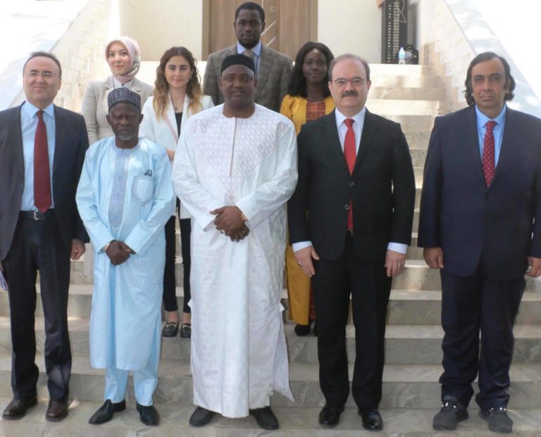 Busy Day At State House As President Barrow receives delegations