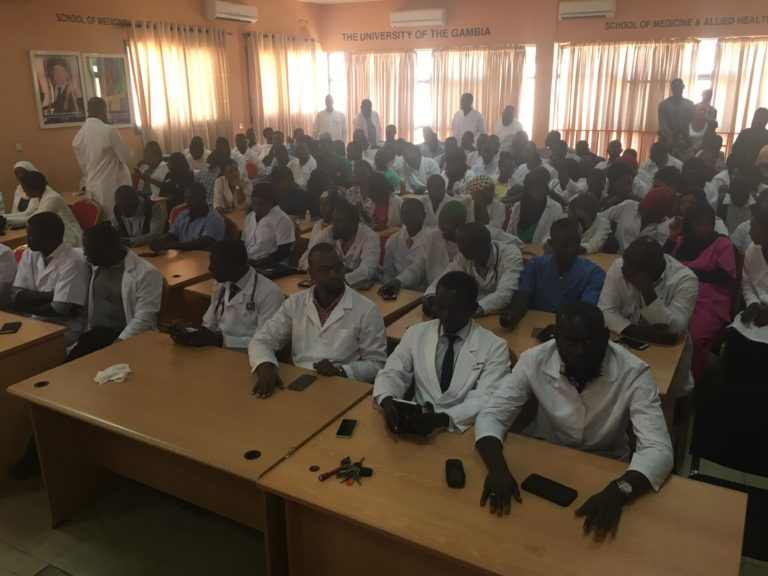 Gambian Doctors On Strike