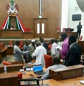 Halifa Sallah Clashes With Speaker Of The National Assembly