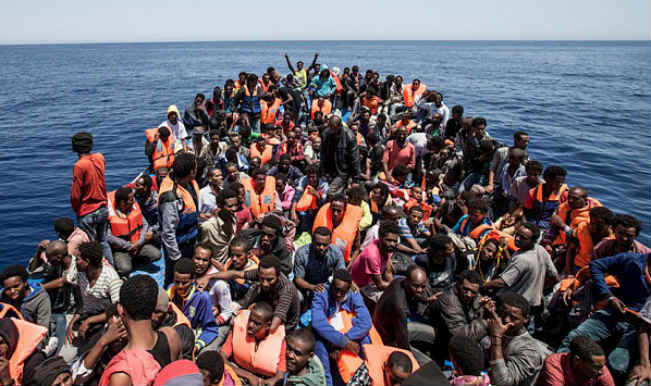 ‘Backway’: 466 migrants rescued off Libyan coast in past week: IOM