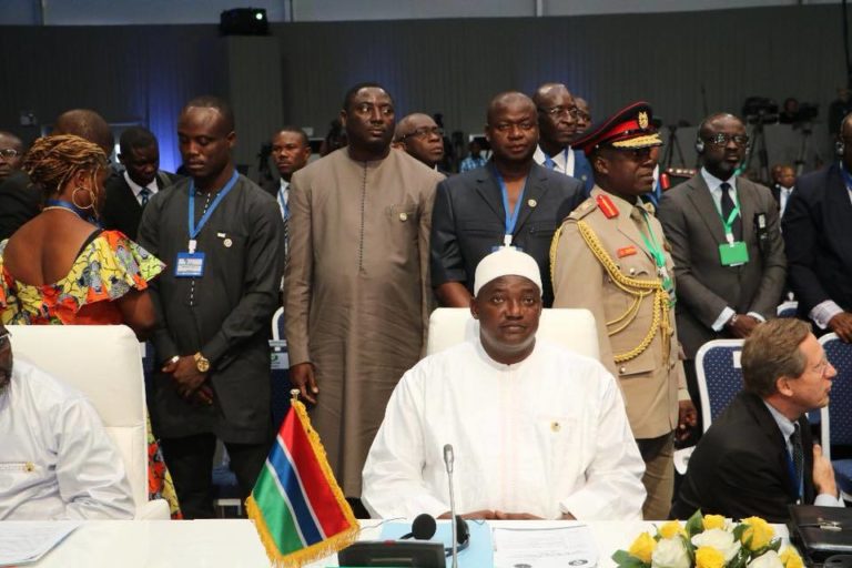 President Barrow urges ECOWAS to send strong message against terrorism