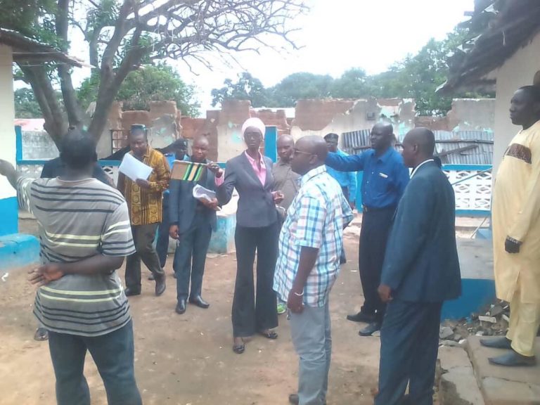 Commission Of Inquiry On Faraba Visits Village, Inspects Vandalized Properties