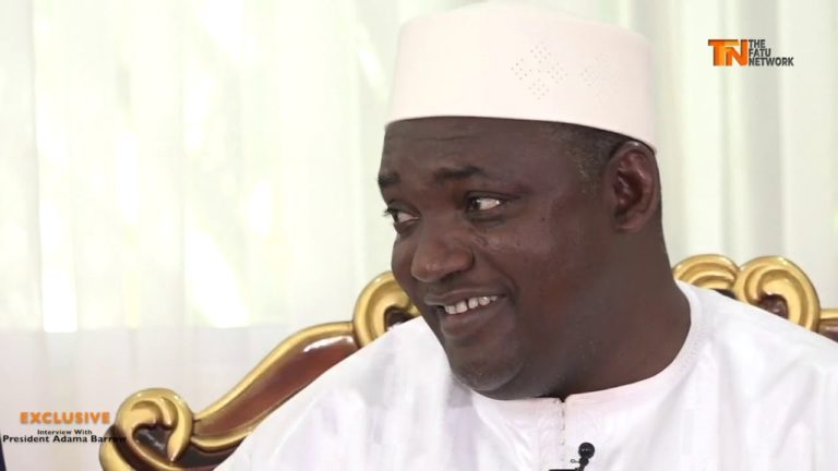 Exclusive: Interview With President Adama Barrow