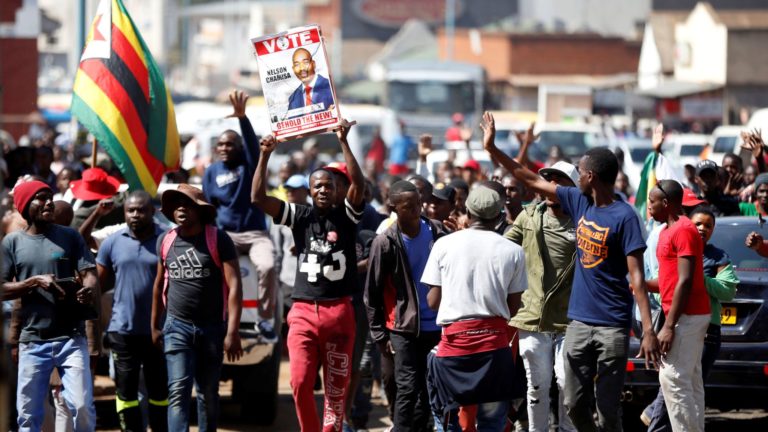 ‘We are going to have to go to war’: Zimbabwe’s election fallout