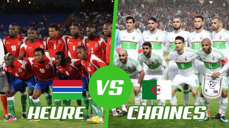 Live : Gambia vs Algeria