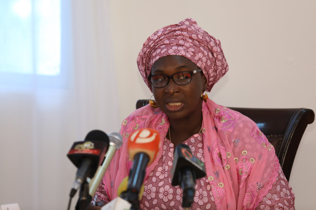 Amie Bojang says she is not aware of any anti-Barrow protest