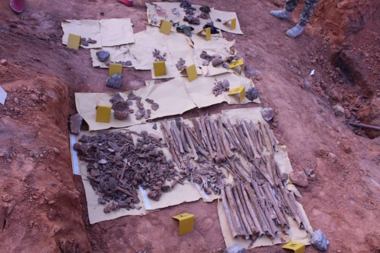 Bones of Seven Soldiers Killed in 1994 Unearthed in Mass Grave