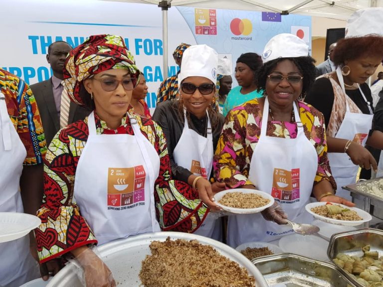 Africa Day of School Feeding: First Lady Says School Feeding Changing Lives in Africa