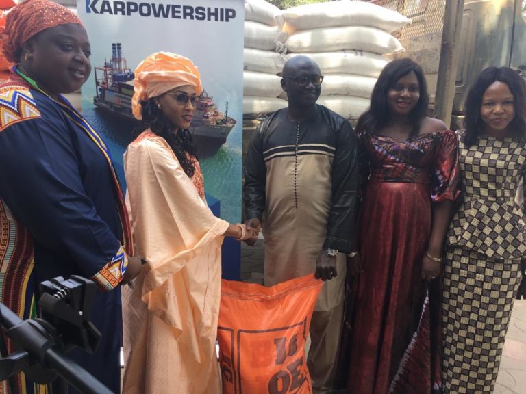 Karpowership Donates Food Items to First Lady’s Foundation