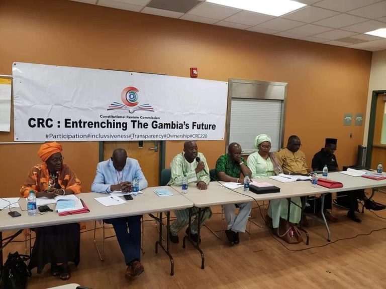 CRC external consultations: More diaspora Gambians engage in building of new constitution