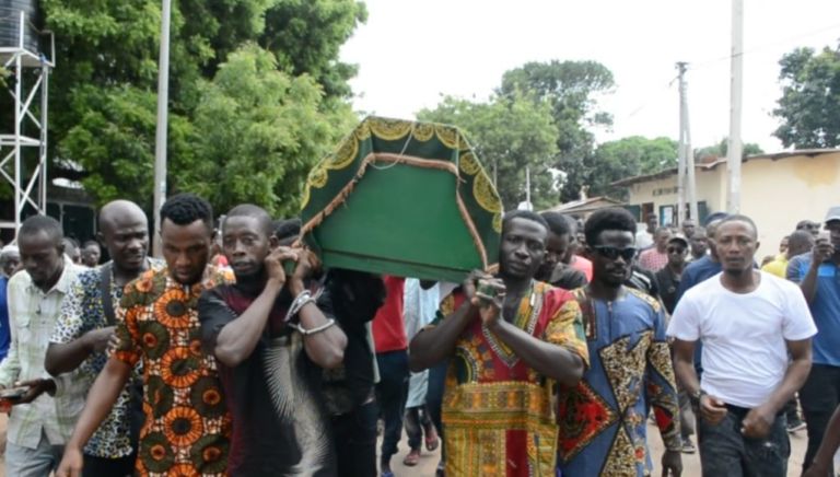 Ousman Darboe is laid to rest after almost one and a half months since death