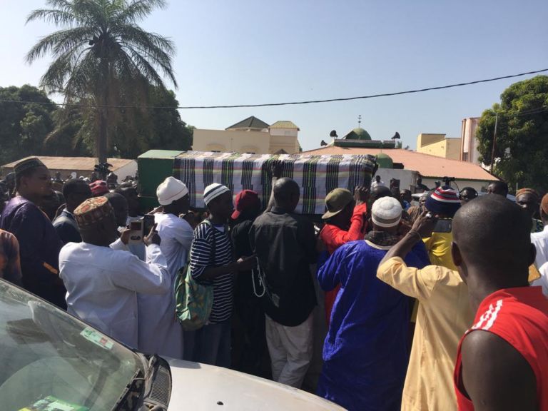 Thousands show up for journalist and Mandinka maestro Sarjo Barrow’s funeral