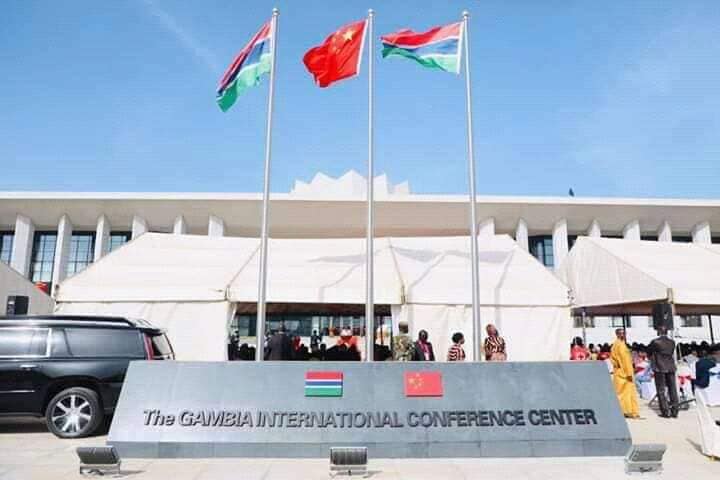 Image result for The Gambia inaugurated on Saturday a Chinese-built international conference center.