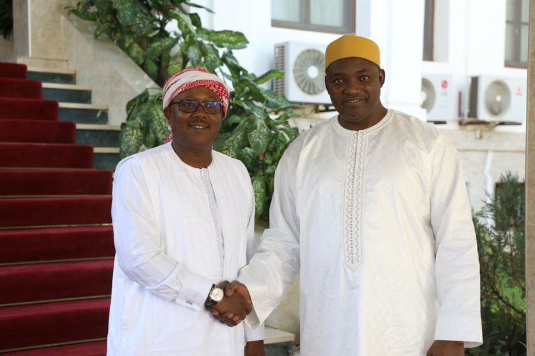 Guinea Bissau new leader meets ‘big brother’ Barrow – as he vows borderless bloc