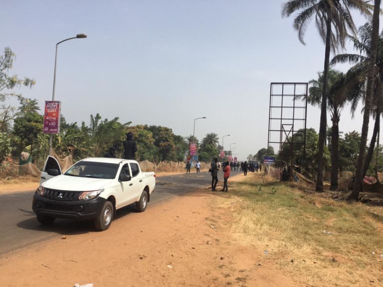 137 people including Three Years Jotna’s trio leaders of Abdou Njie, Kitim Jarju and Camara Bah arrested over Sunday’s protest