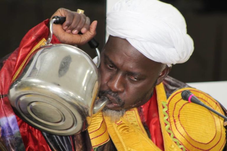 From drinking from his kettle 11 times to declaring ‘I’m a great marabout’: Ba Kawsu delivers his testimony with style – but two top imams have some explanation to do as he accuses them of engineering his problems