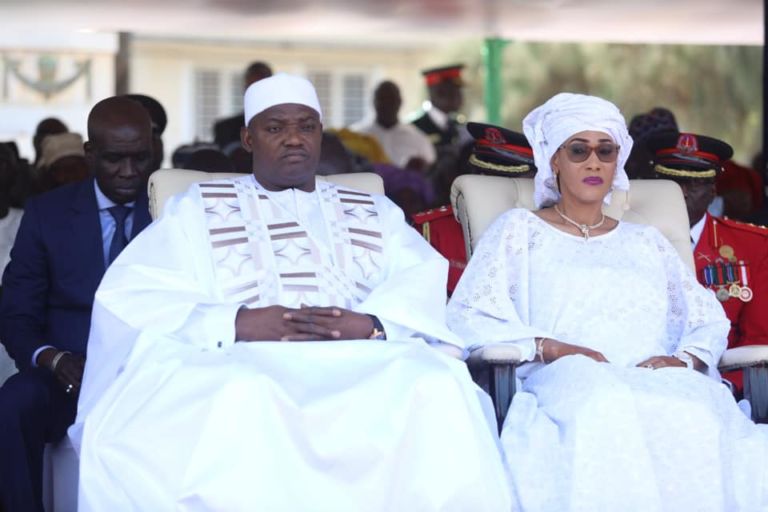 President Barrow argues politics is not about language ‘we speak’ as he leads independence celebrations
