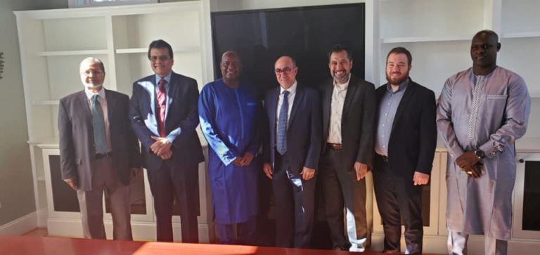 Head of leading US Muslim organisation meets Dawda Fadera over Gambia’s ‘laudable’ Rohingya efforts