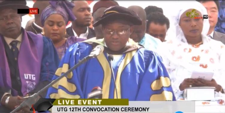 Did he just say al matat? President Barrow mispronounces ‘alma mater’ during convocation speech
