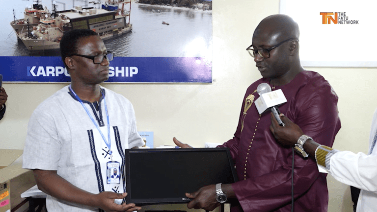 Karpowership donates computers and books to national library at Brikama