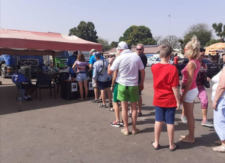 Coronavirus crisis: Travellers form queues as screening starts at Amdalai border