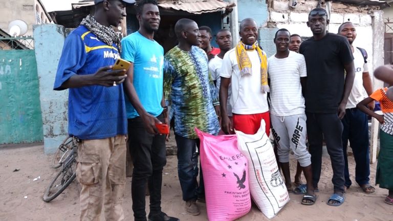 SLA donates food stuff and sanitary items in support of fight against COVID-19