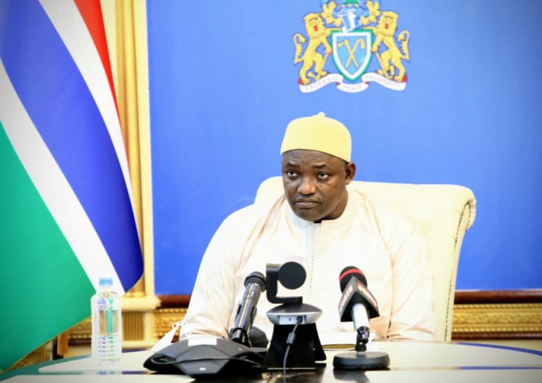 Barrow tells UN coronavirus-enforced summit the pandemic has shuttered economies including Gambia’s