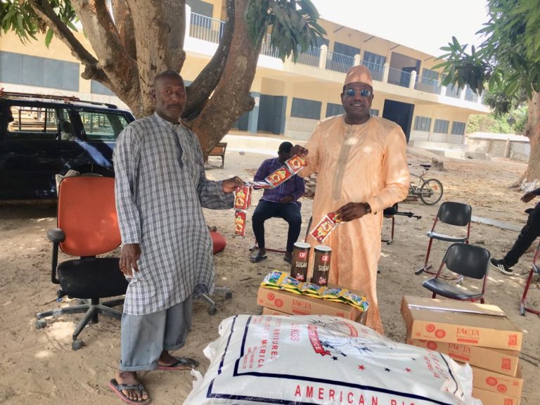 Abubakary Jawara takes his generous side to Sanyang as Alkalo declares top businessman is town’s best development partner