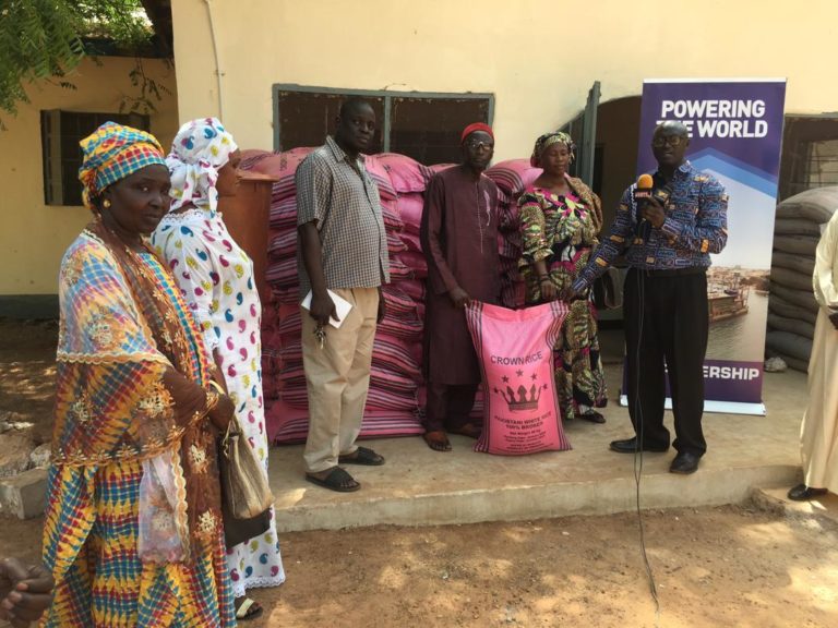 Karpowership gives rice and sugar to two Gambia regions a day after company empowered First Lady’s foundation
