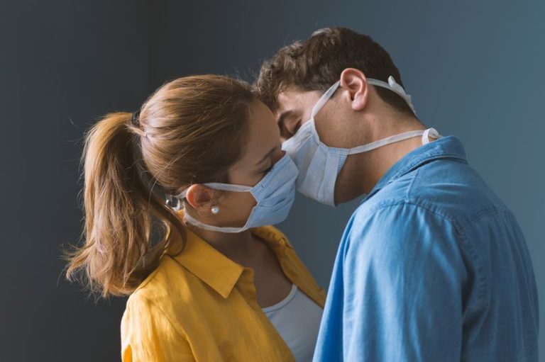 Couples ‘should wear masks while having sex’ amid coronavirus pandemic, experts advise