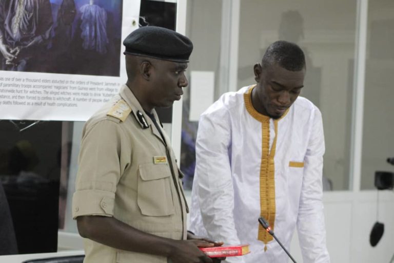 Gambia’s top corrections officer  tells TRRC during curtain-raising testimony his predecessor made his relatives his closest aides