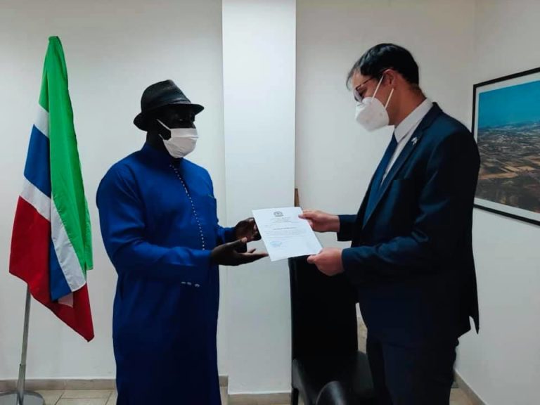 Israel gives half a million dalasis to Gambians in gesture dubbed by Middle East nation’s Dakar embassy deputy chief of mission as ‘symbolic’