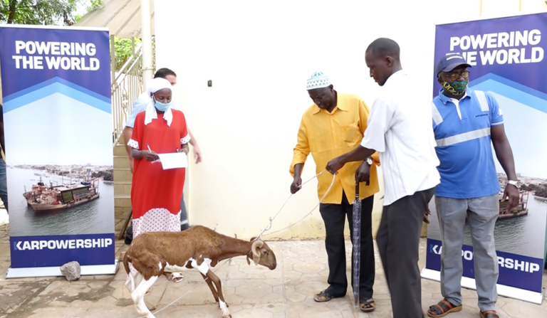 Karpowership escalates its assistance to Gambians as company is first to give out rams to needy as eid approaches