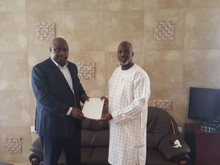 Abubacarr Tambadou hands over to successor Dawda Jallow