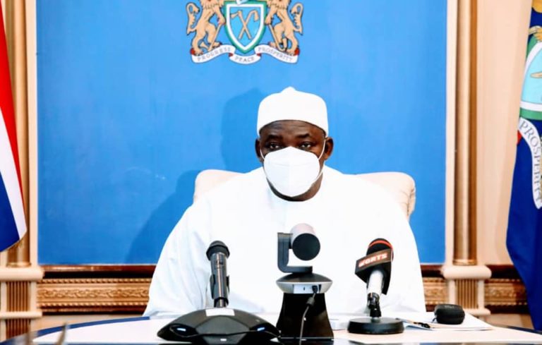 President Barrow joins his fellow Ecowas leaders in discussing Mali at summit held over video