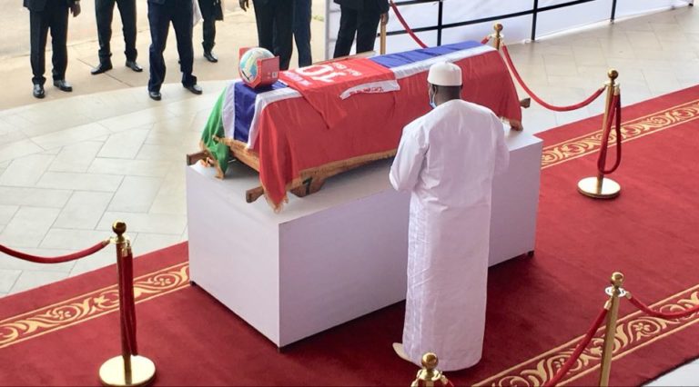 President Barrow awards nation’s highest honor to fallen legend Biri Biri