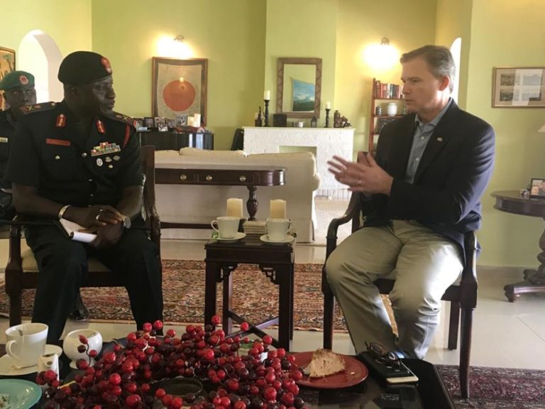 Drammeh meets America’s Paschall as nation’s eight army chief continues his engagements with partners