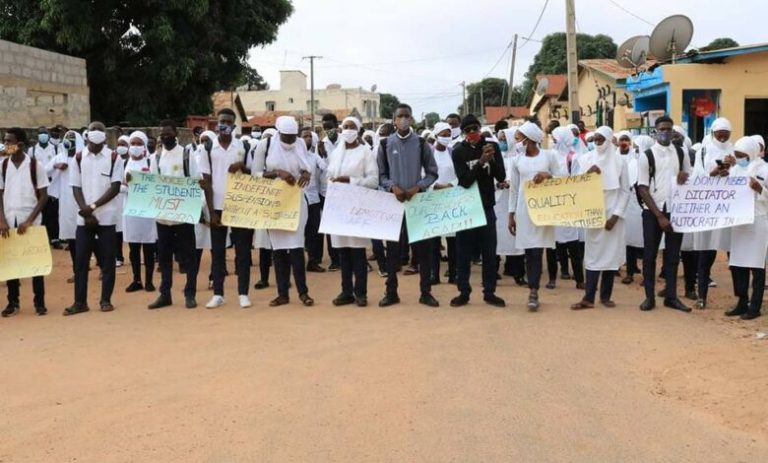 Nusrat new principal faces students’ fury as hundreds at school’s top grade protest against ‘unconducive’ environment