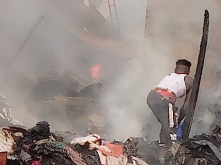 Fire breaks out at Brikama market AGAIN