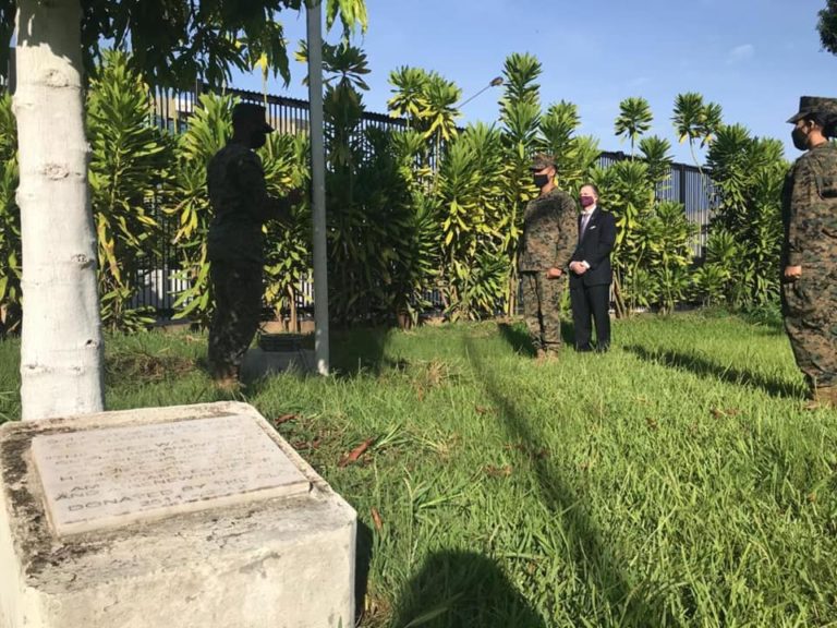 9/11 @ 19, Ambassador Carl Paschall leads ‘small’ ceremony to honor memory of nearly 3,000 people that got killed in the attacks