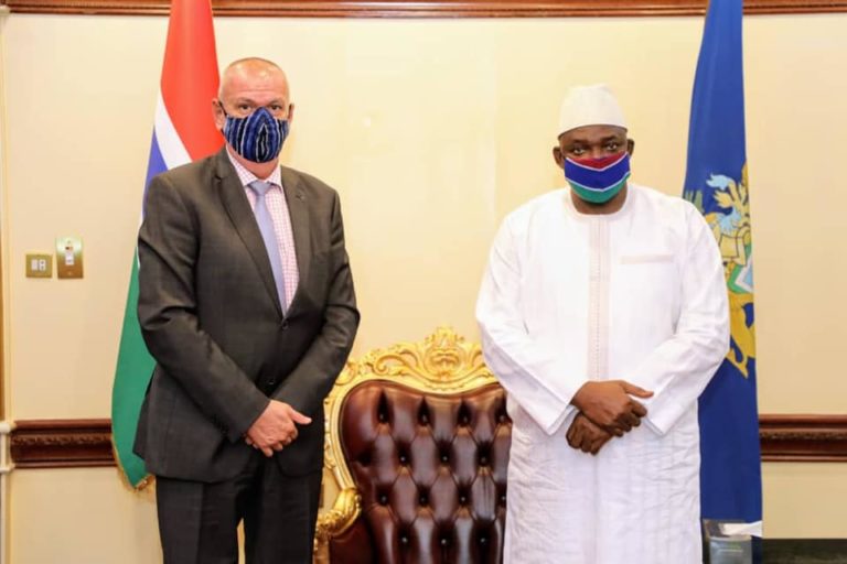 Attila holds goodbye meeting with President Barrow as his Gambia time ends