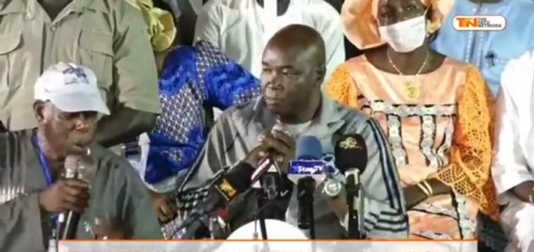 Dou Sanno says people of Niamina west labelled UDP and GDC as corpses – and recites Quran verse recited when one dies