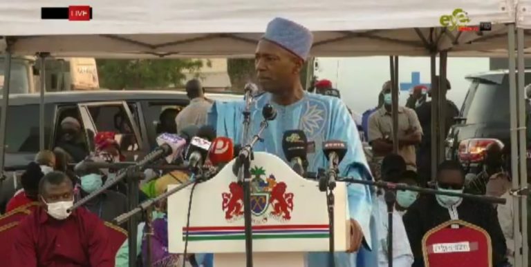 Bwiam men refuse to attend President Barrow’s meeting – but Hamat wants the president to take comfort in women turning up