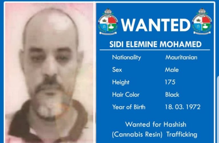 Drugs: Manhunt for Mauritanian man