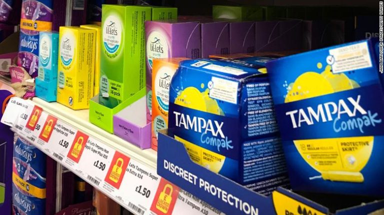 UK abolishes ‘tampon tax’ on menstrual products