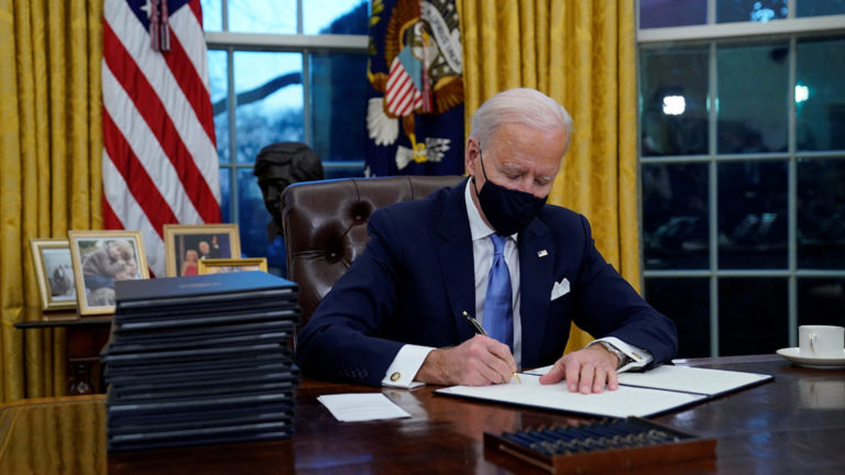 President Biden repeals Trump travel ban on people from Muslim countries