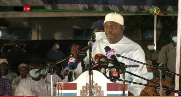 President Barrow warns ‘negative’ politics people to be mindful