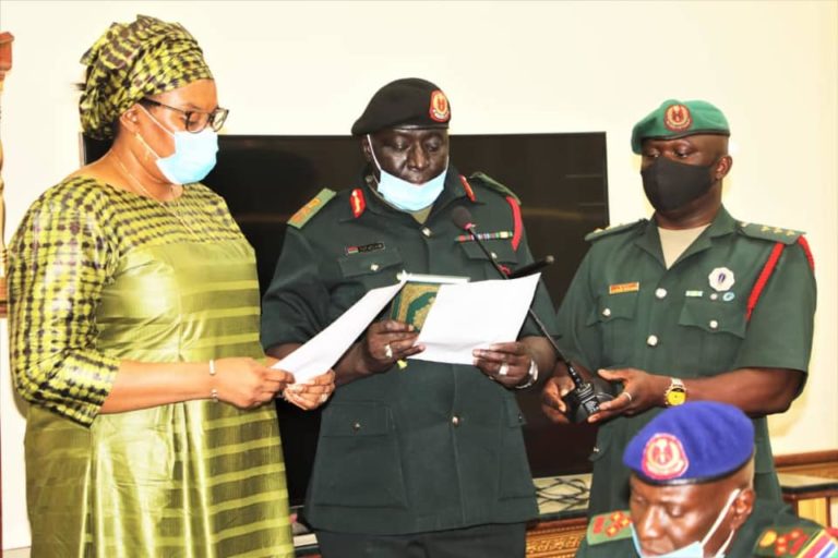 Nation’s top four generals swear on Quran and Bible to show absolute loyalty to Gambia, citizens